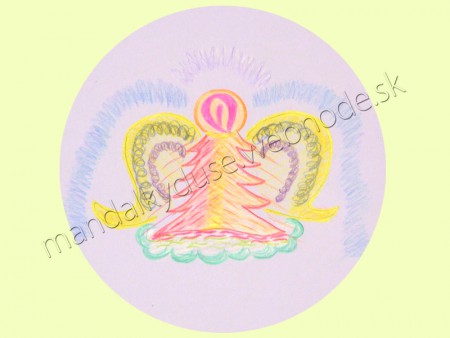 Automatická kresba - Anjel 2