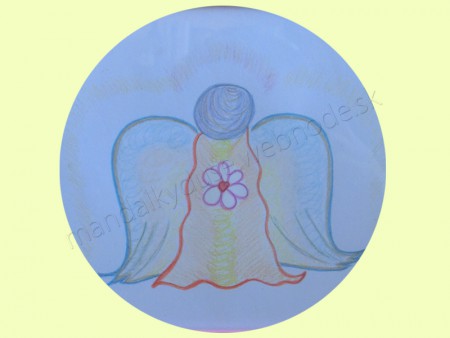 Automatická kresba - Anjel 8