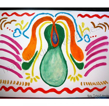 Automatická kresba 45 - obraz